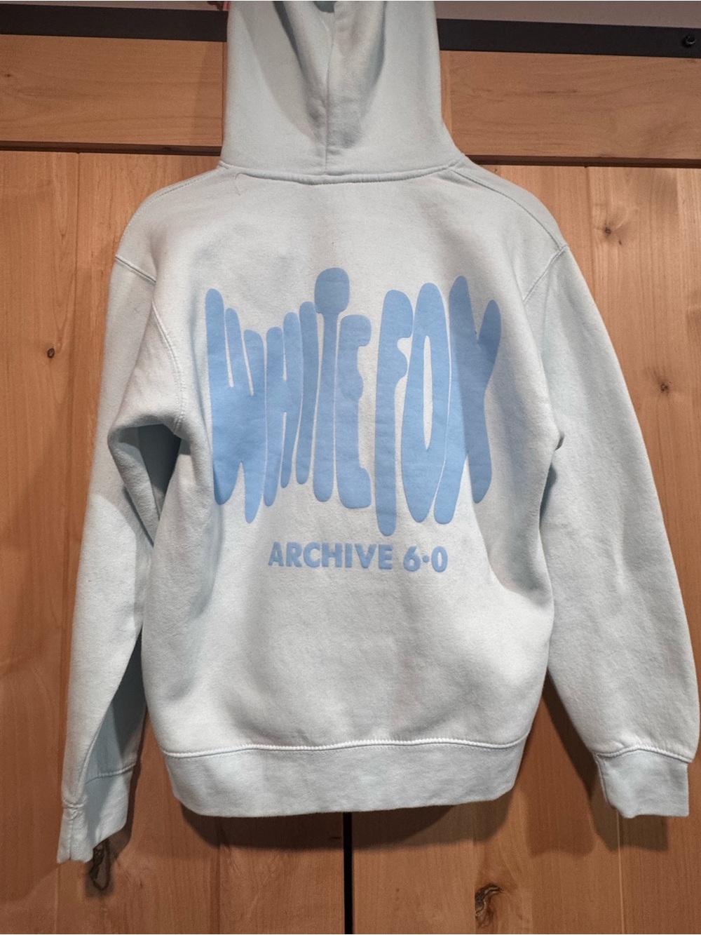 White Fox hoodie - Small